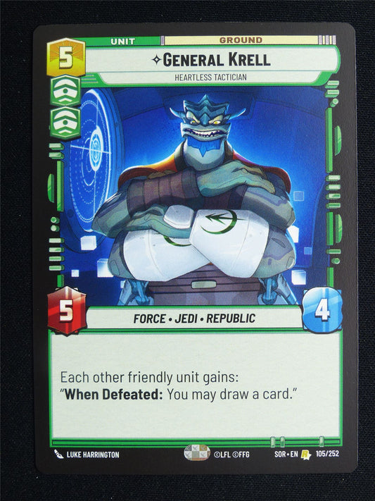 General Krell 105/252 - Star Wars Unlimited Card #3UC