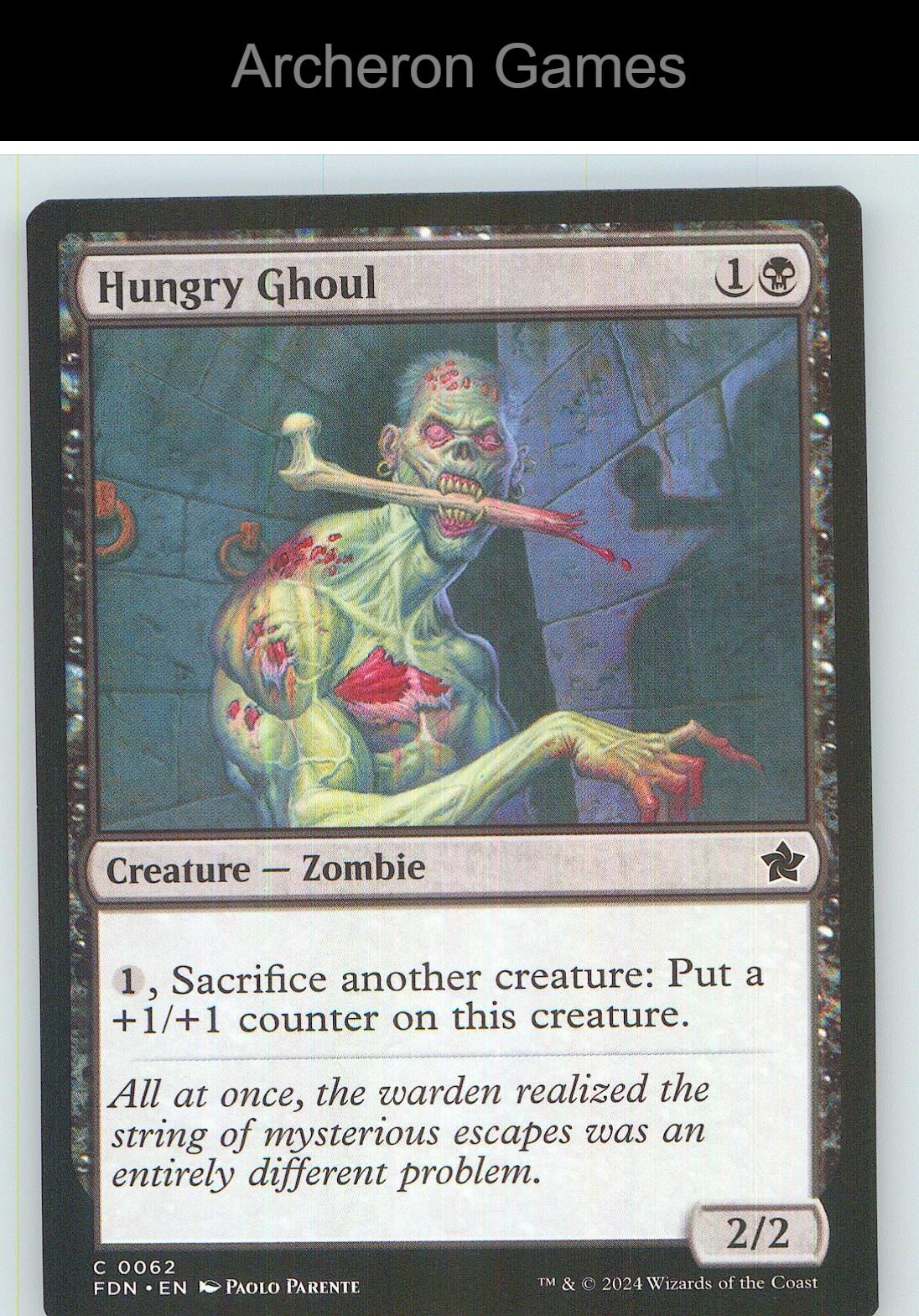 Hungry Ghoul FDN 62 C MTG Card NM/EX+