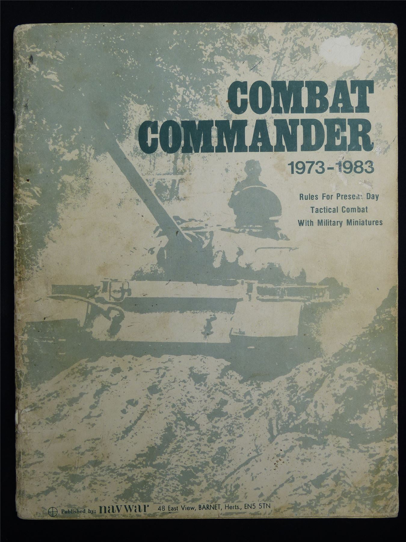 Combat Commander 1973-1983: Tactical Combat with Military Miniatures by navwar - Rulebook Softback #BH