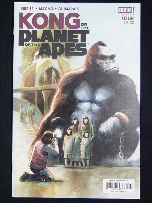 KONG on the Planet of the Apes #4 - Boom! Comic #4DJ