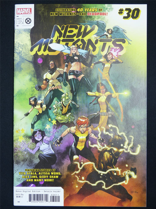 NEW Mutants #30 - Marvel Comic #2E9