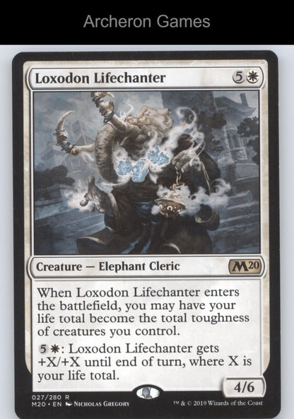 Loxodon Lifechanter 27 R MTG Card Promo Pack: Core Set 2020