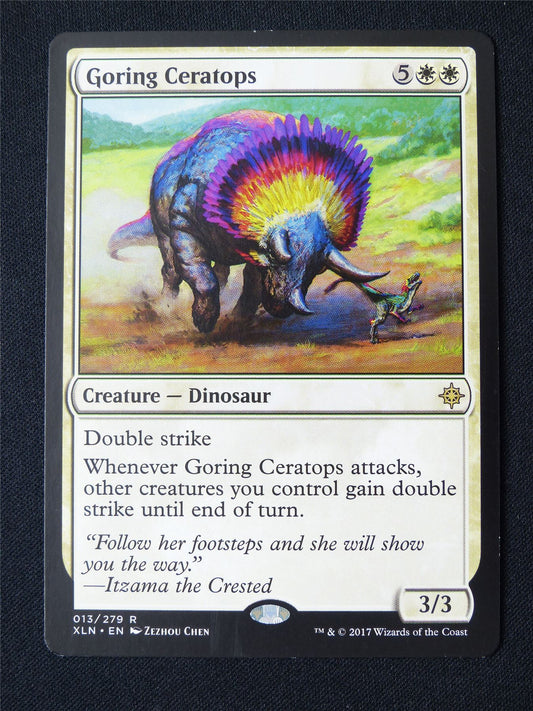 Goring Ceratops - XLN - Mtg Card #33E