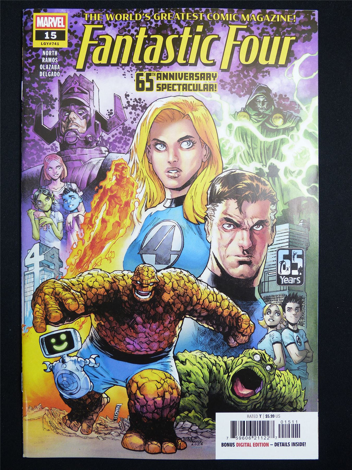 FANTASTIC Four #15 Cvr A - Marvel Comic #36M