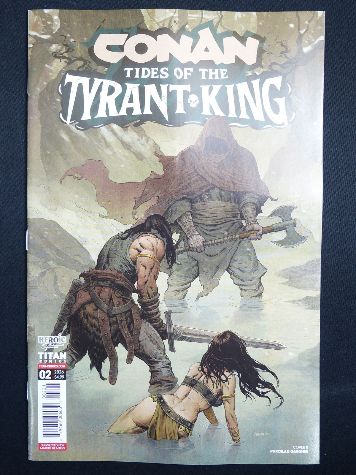 CONAN: Tides of the Tyrant King #2 Cvr B - Oct 2026 Titan Comic #575