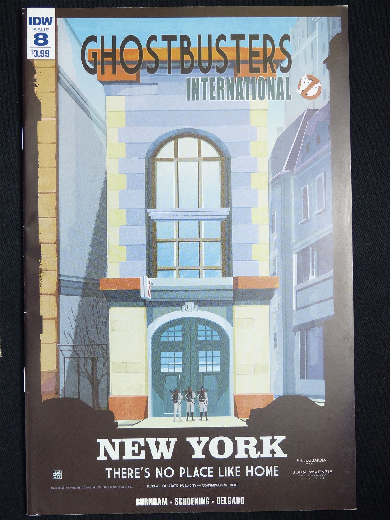 GHOSTBUSTERS: International #8 - IDW Comic #A8