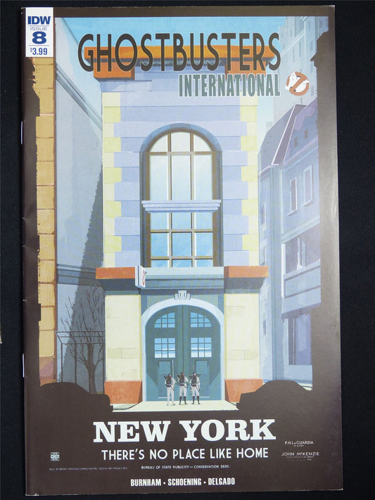 GHOSTBUSTERS: International #8 - IDW Comic #A8