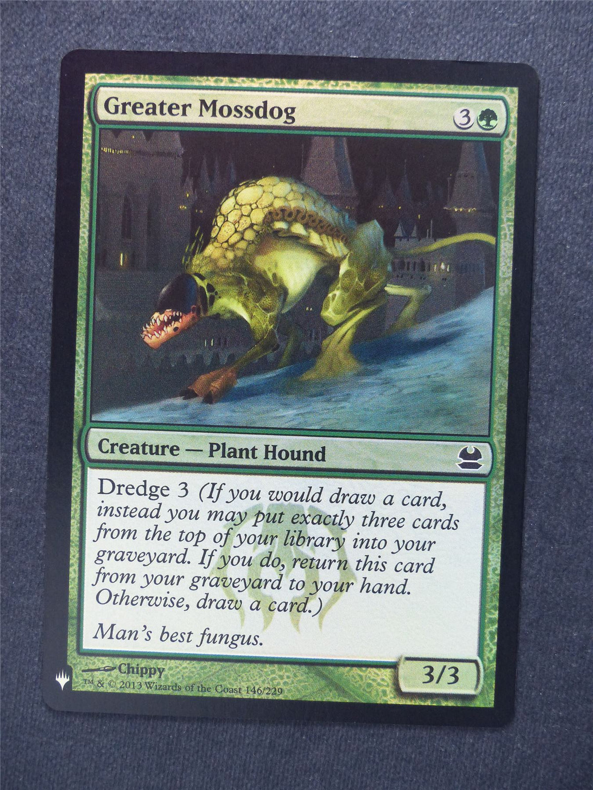 Greater Mossdog Foil - Mtg Magic Cards #V3
