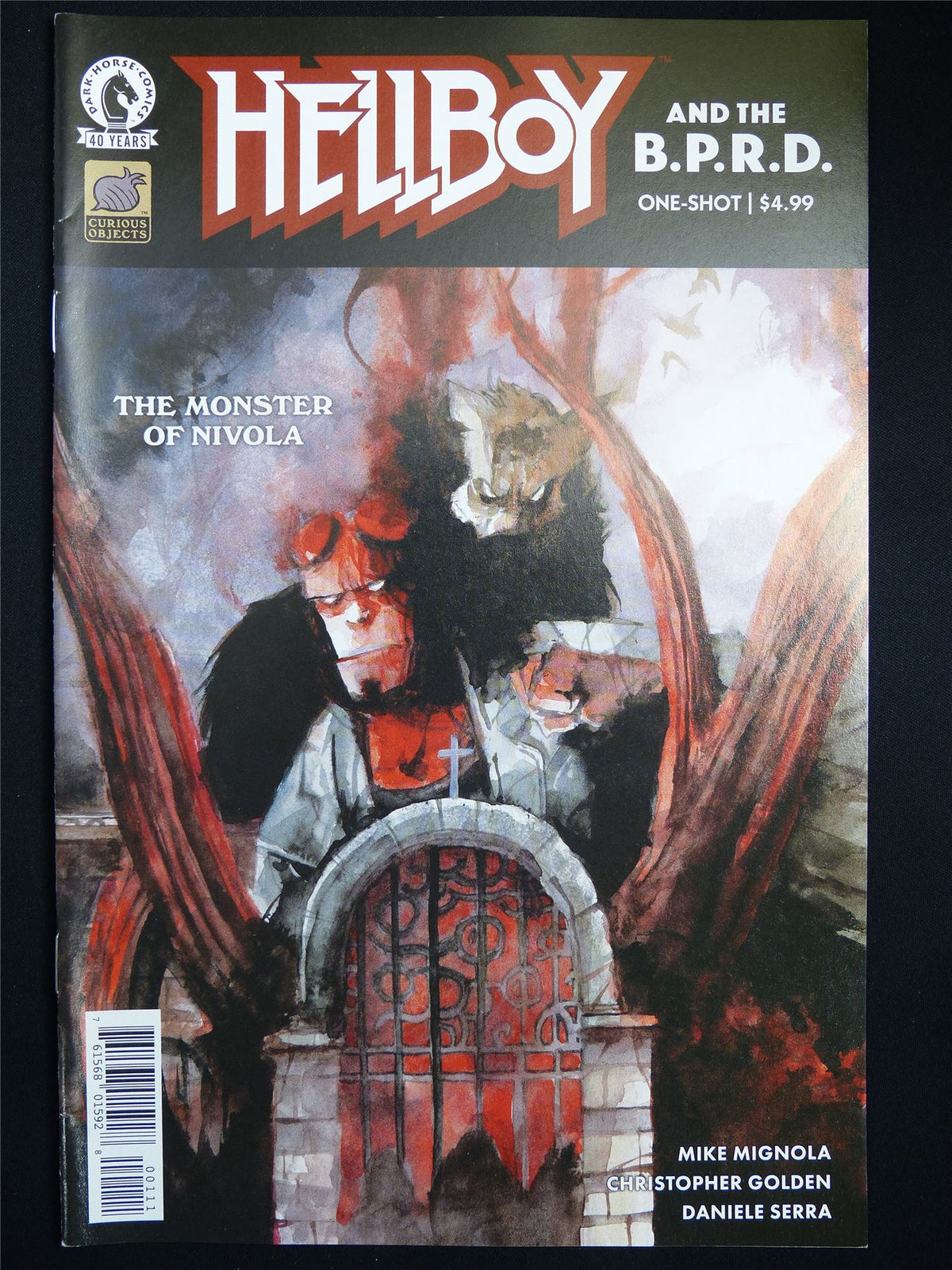 HELLBOY and the BPRD: Monster of Nivola #1 Cvr A - Dark Horse Comic #417
