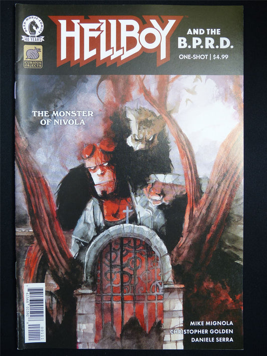 HELLBOY and the BPRD: Monster of Nivola #1 Cvr A - Dark Horse Comic #417