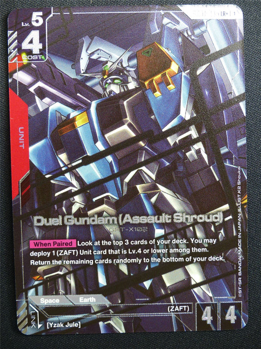 Duel Gundam Assault Shroud GD01-145 LR+ Foil - Gundam Card #9E