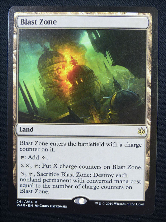 Blast Zone - WAR - Mtg Card #2CD