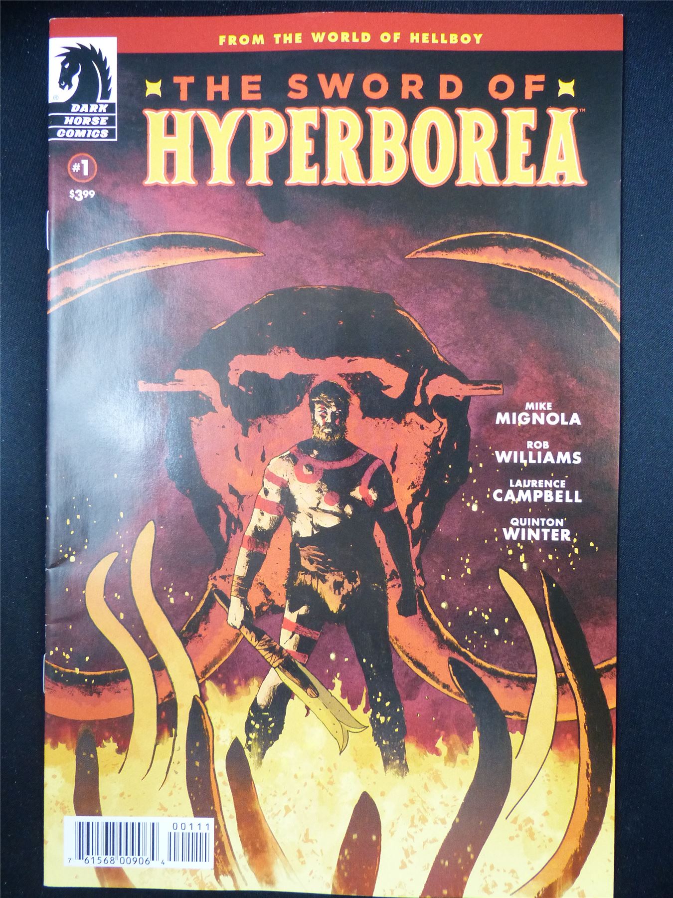 The SWORD of Hyperborea #1 - Dark Horse Comic #1LR