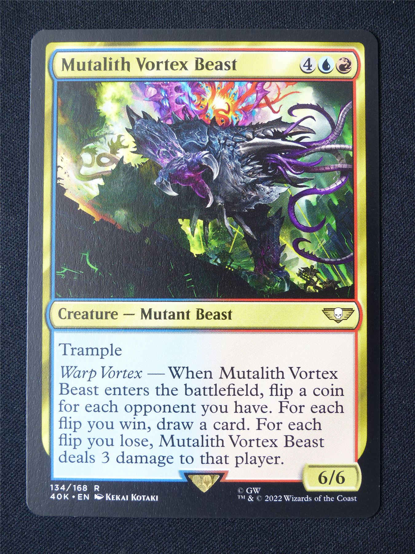 Mutalith Vortex Beast - 40K - Mtg Card #33C