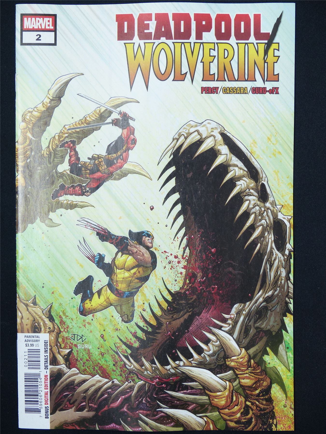 DEADPOOL / Wolverine #2 - Apr 2025 Marvel Comic #9E4