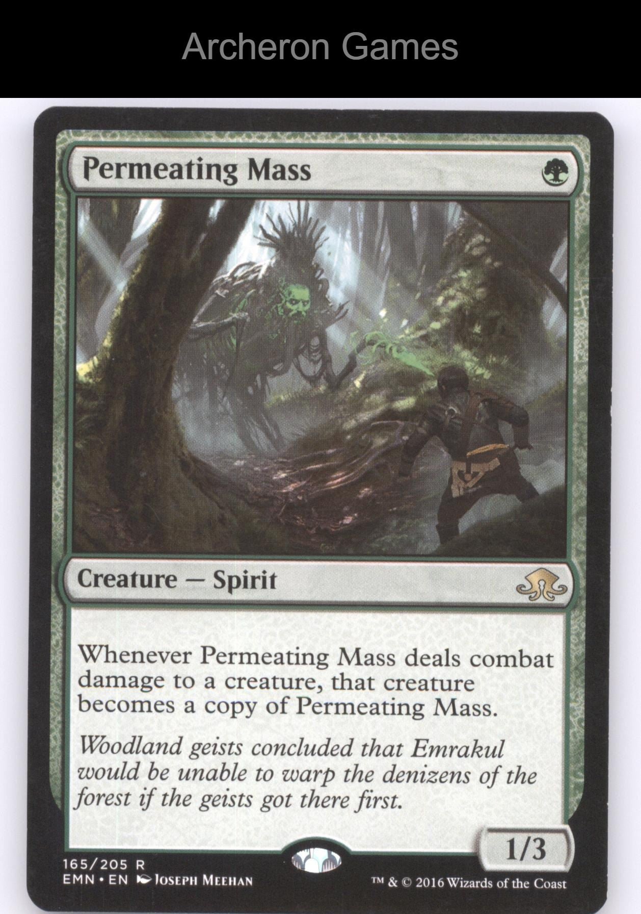 Permeating Mass 165 R MTG Card Eldritch Moon