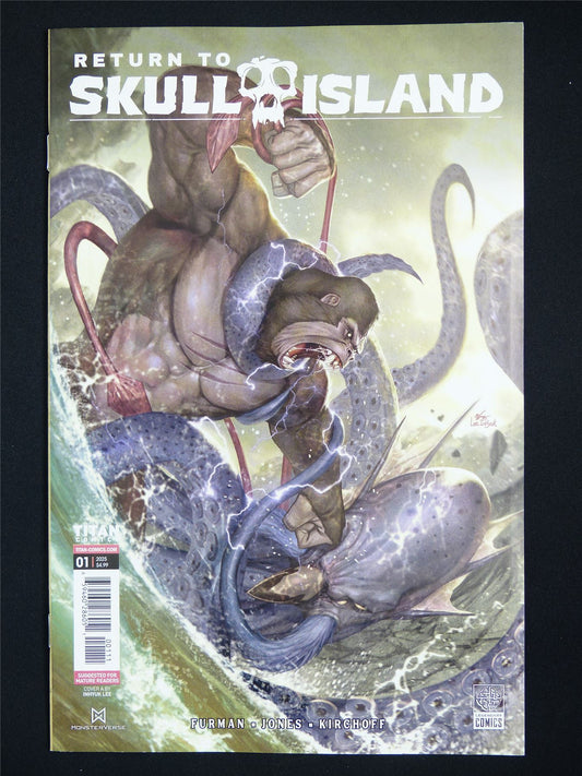 RETURN to Skull Island #1 - Jul 2025 Titan Comic #25O
