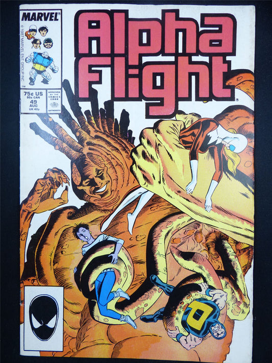ALPHA Flight #49 - Marvel Comic #48L