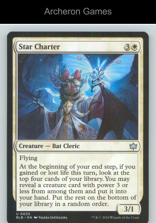Star Charter BLB 33 UC MTG Card NM/EX+
