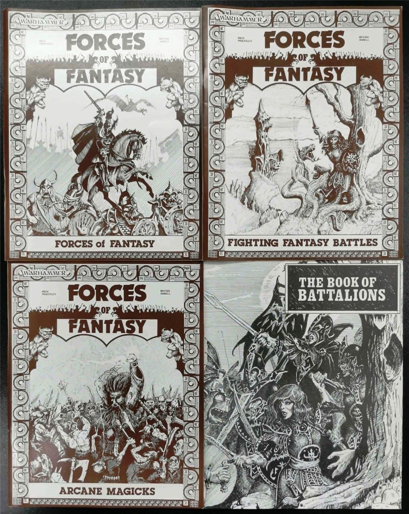 Forces of Fantasy A Warhammer Supplement - 1st Edition Vintage Box set