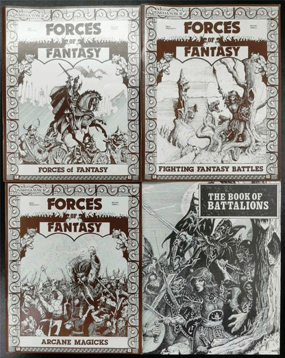 Forces of Fantasy A Warhammer Supplement - 1st Edition Vintage Box set