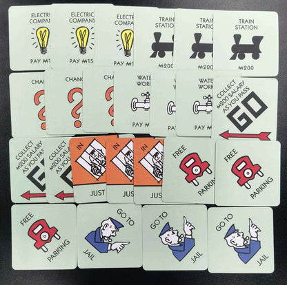Monopoly Coaster Set #6WW