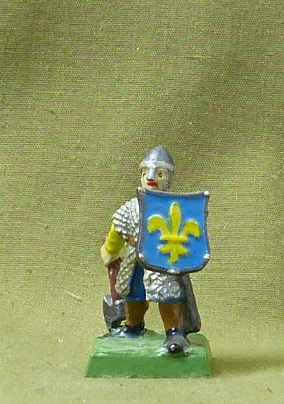 Classic Metal Swordsman - Bretonnian - Warhammer Fantasy #4YG