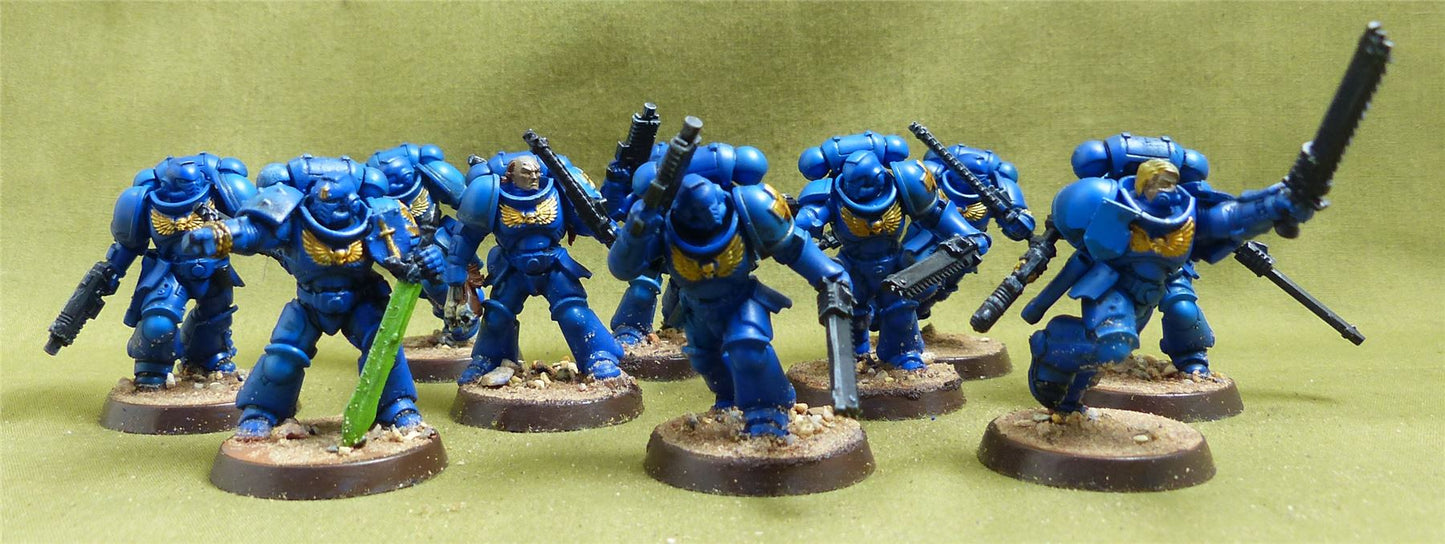 Assault Intercessor Squad painted - Space Marines - Warhammer 40K #6UI