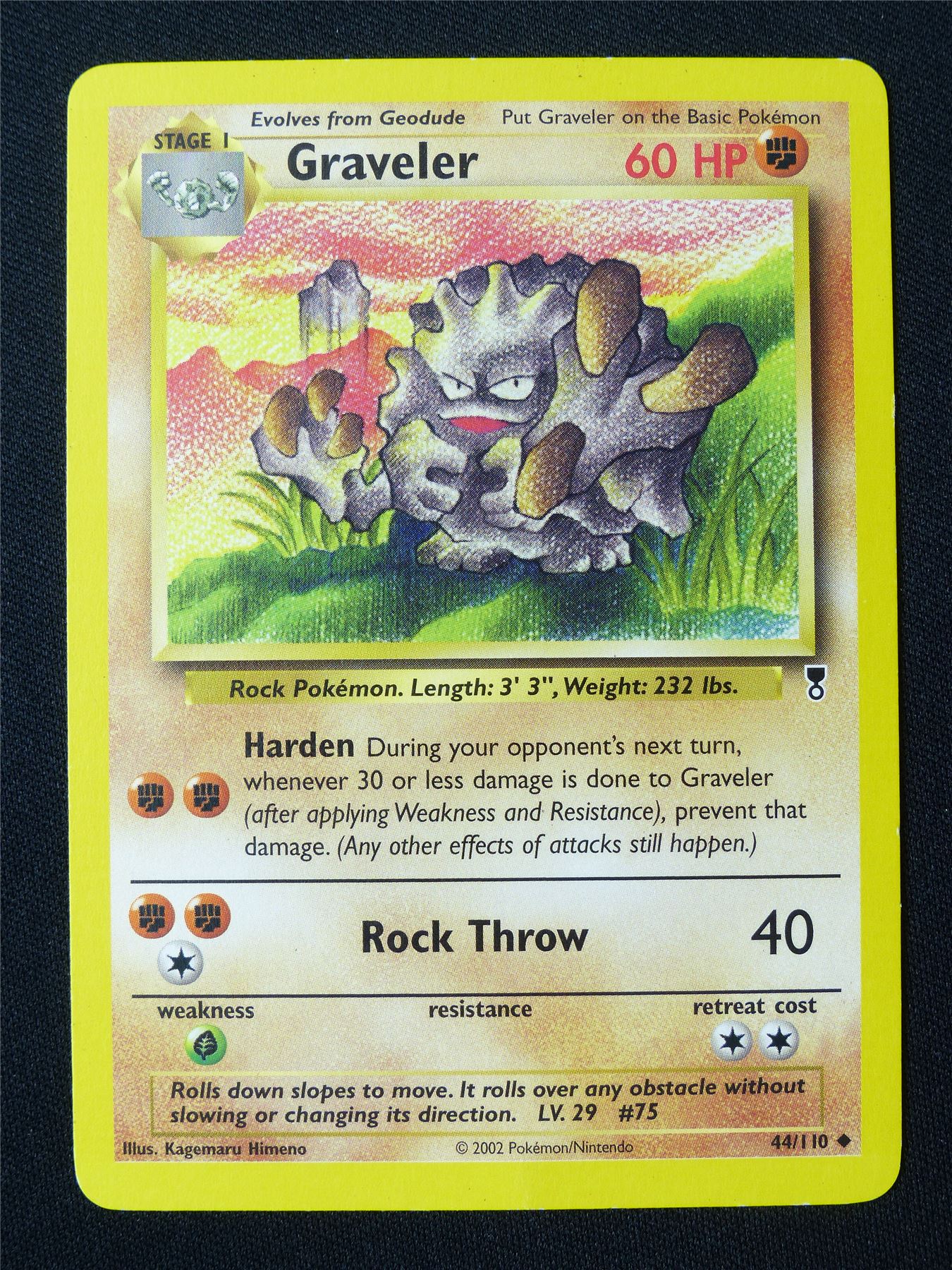 Graveler 44/110 Legendary Collection MP - Pokemon Card #IE