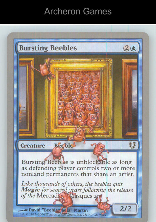 Bursting Beebles UNH 28 C MTG Card NM/EX+