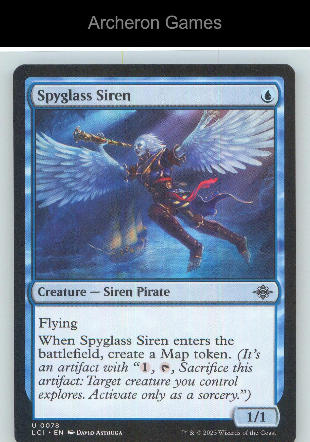 Spyglass Siren LCI 78 UC MTG Card NM/EX+