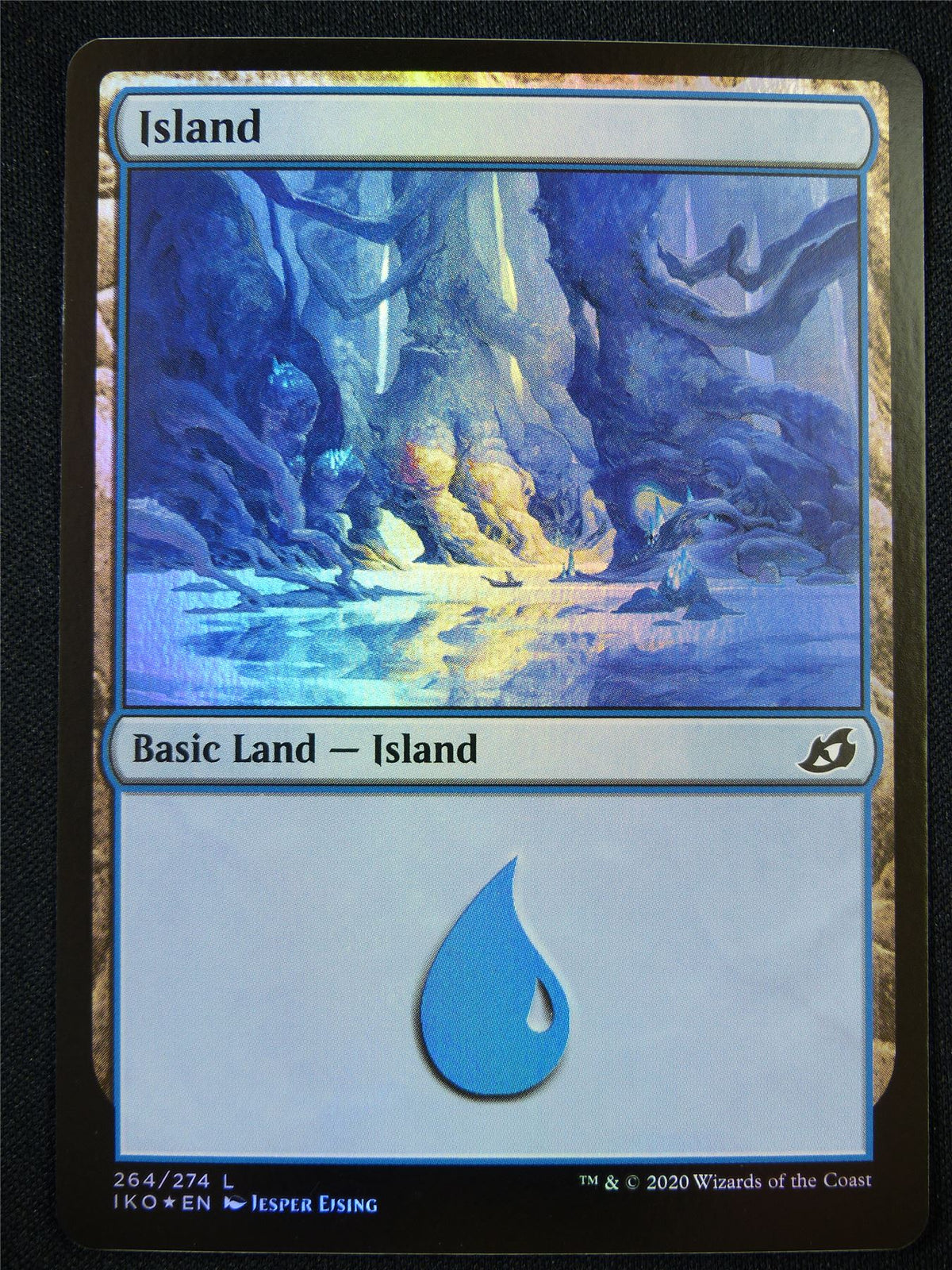 Island 264/274 Foil - Mtg Card #21L