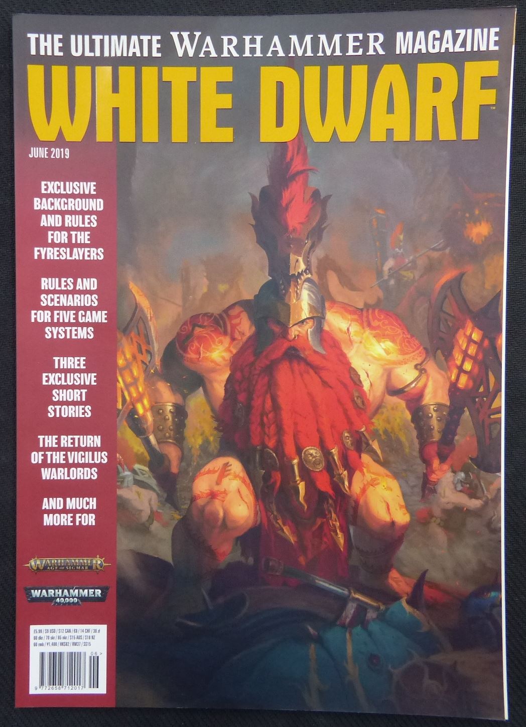 White Dwarf June 2019 - Warhammer AoS 40k #370