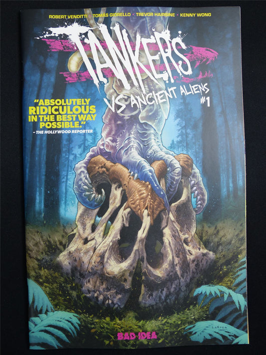 TANKERS vs Ancient Aliens #1 Cvr A - Jun 2026 Bad Idea Comic #1A5