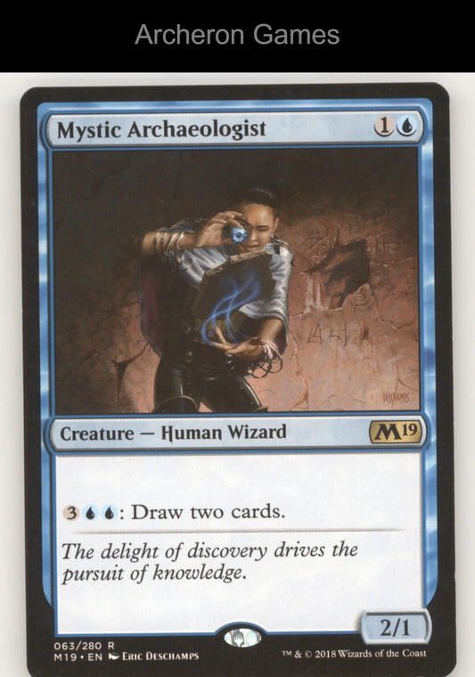Mystic Archaeologist 63 R MTG Card Core Set 2019