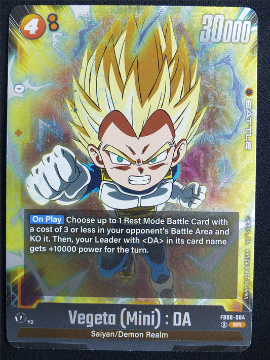 Vegeta Mini : DA FB06-084 Foil - Dragon Ball Super Card #5QF