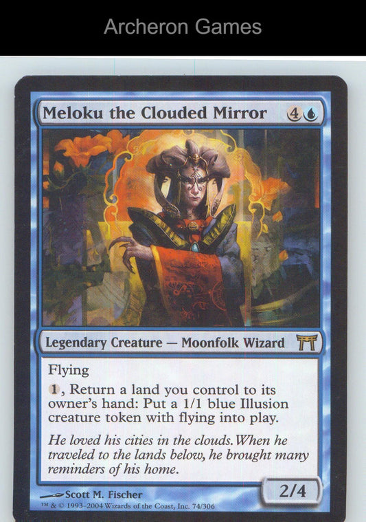 Meloku the Clouded Mirror CHK 74 R MTG Card NM/EX+