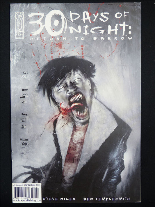 30 Days of Night: Return to Barrow #4 - IDW Comic #31M