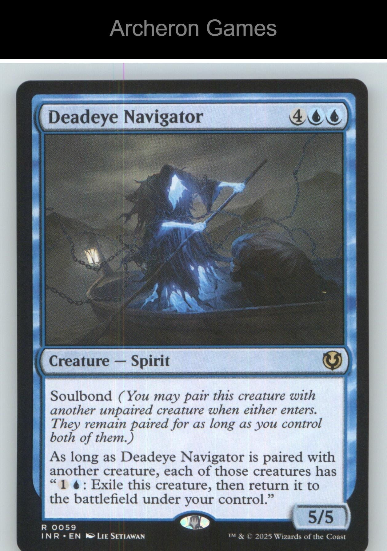 Deadeye Navigator INR 59 R MTG Card NM/EX+