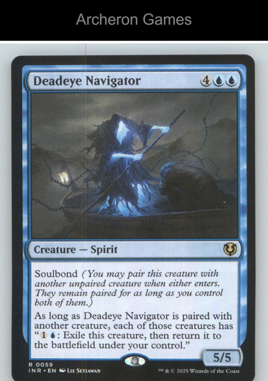 Deadeye Navigator INR 59 R MTG Card NM/EX+