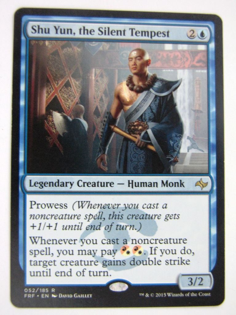 MTG Magic Played Cards: SHU YUN, THE SILENT TEMPEST # 7D42