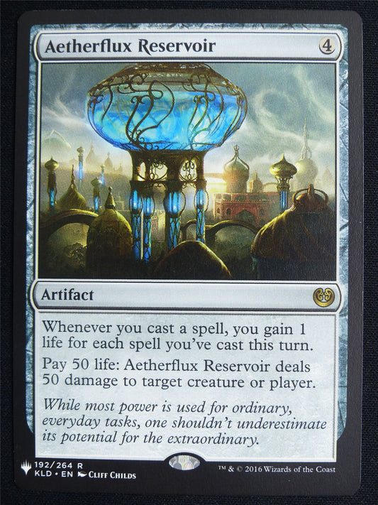 Aetherflux Reservoir - KLD - Mtg Card #4JX