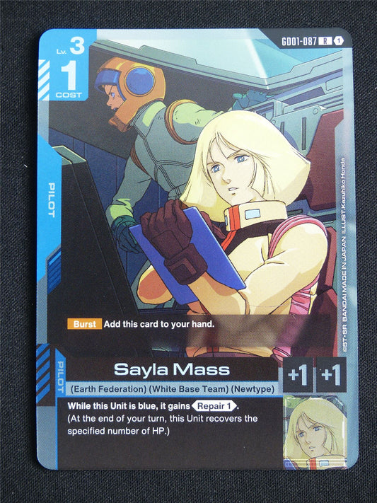 Sayla Mass GD01-087 R - Gundam Card #5FD
