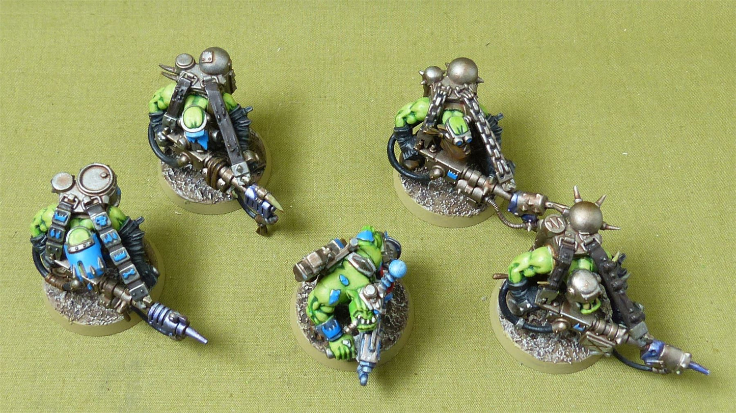 Burna Boyz painted - Orks - Warhammer 40K #4O5