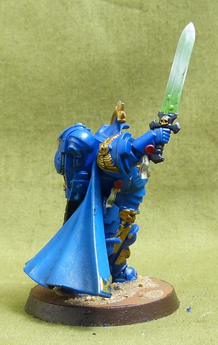Captain in Gravis Armour painted - Space Marines - Warhammer 40K #6TN