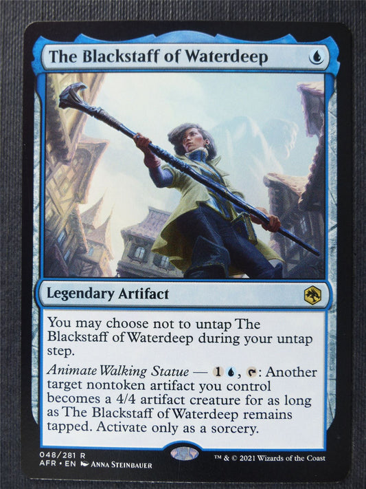 The Blackstaff of Waterdeep - AFR - Mtg Card #29J