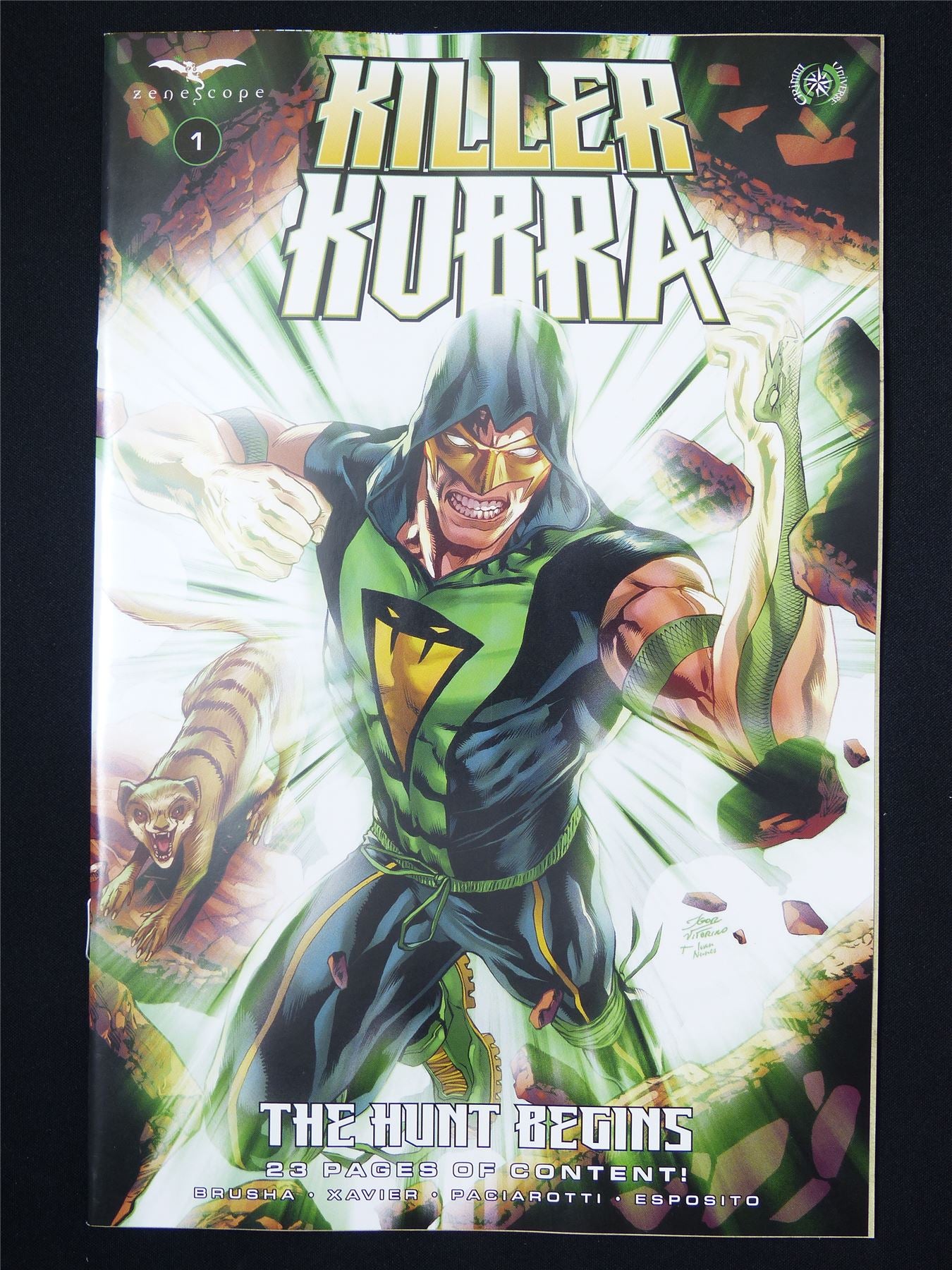 KILLER Kobra: The Hunt Begins #1 - May 2025 Zenescope Comic #319