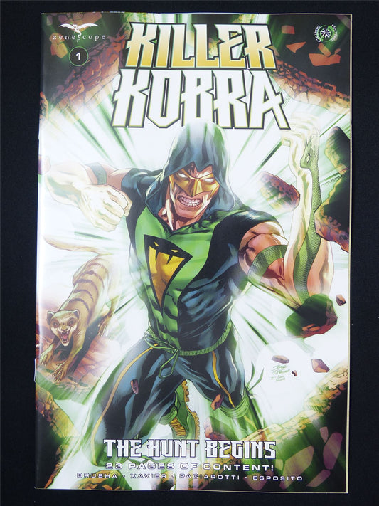 KILLER Kobra: The Hunt Begins #1 - May 2025 Zenescope Comic #319