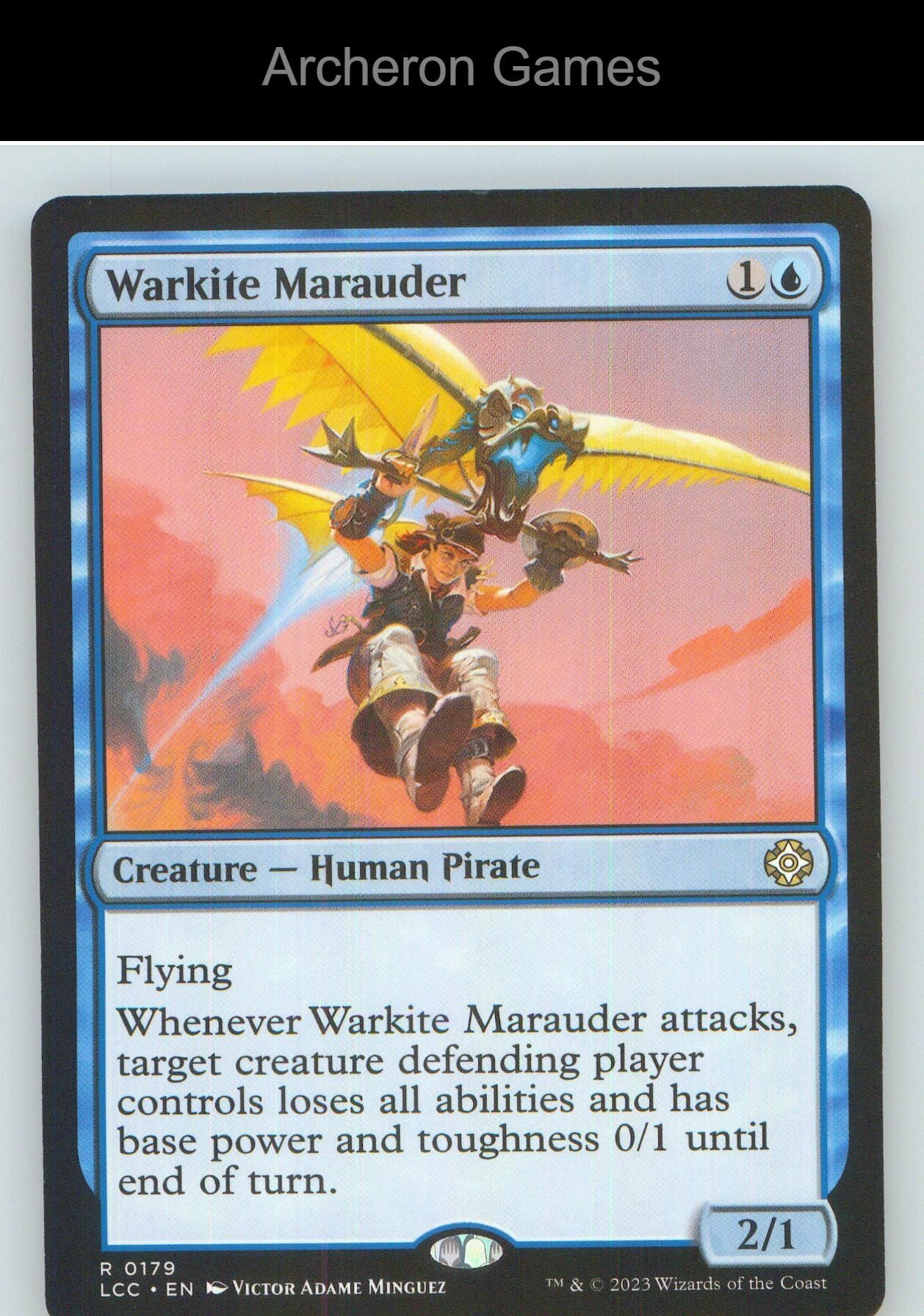 Warkite Marauder LCC 179 R MTG Card NM/EX+