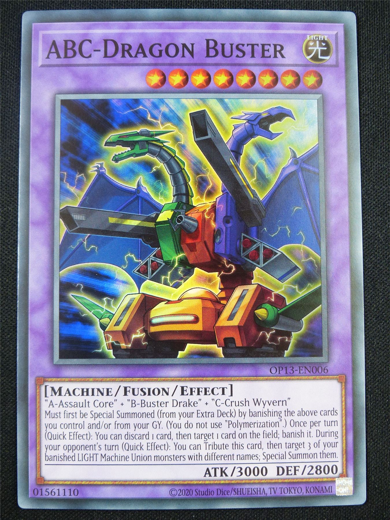 ABC-Dragon Buster OP13 Super Rare - Yugioh Card #5C